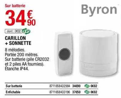 carillon + sonnette byron