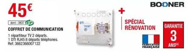 coffret de communication bodner