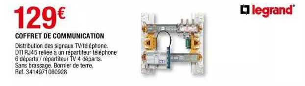 coffret de communication legrand