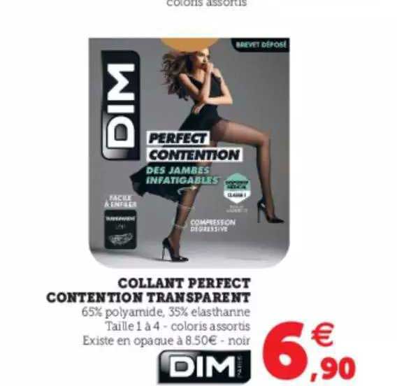 Collant Perfect Contention Transparent Dim