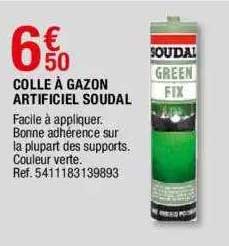 colle à gazon artificiel soudal