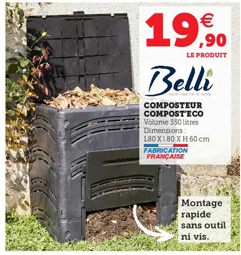 Composteur Compost'eco Belli