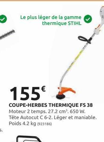 coupe-herbes thermique fs 38