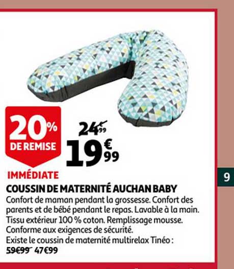 coussin de maternité auchan baby