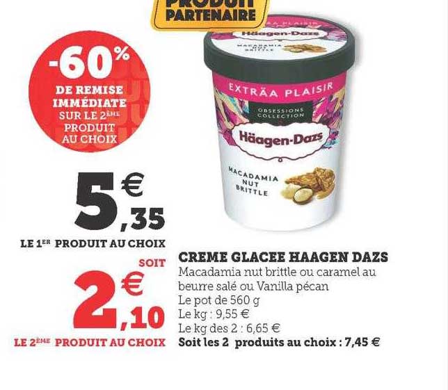 crème glacée häagen dazs