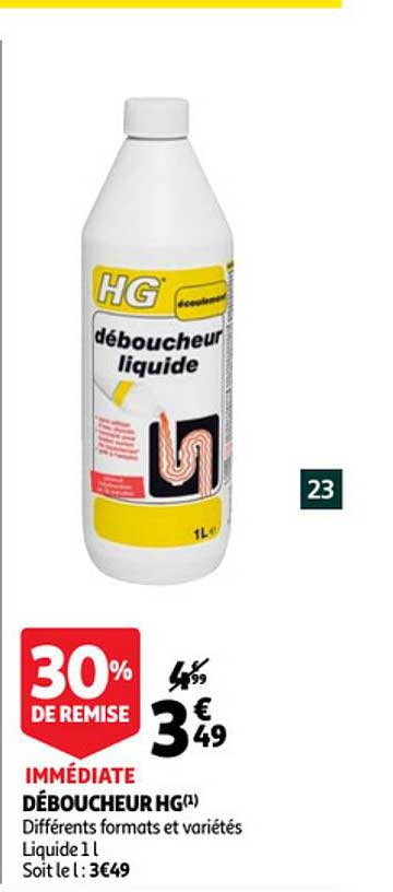 Déboucheur Hg