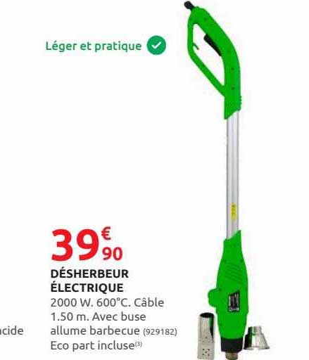 désherbeur électrique