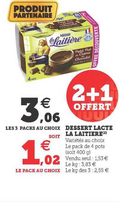 Dessert Lacté La Laitière