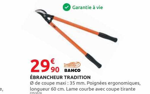 ébrancheur tradition bahco