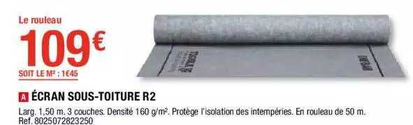 écran sous-toiture r2