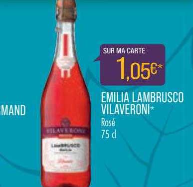 Emilia Lambrusco Vilaveroni