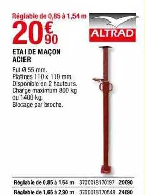 étai De Maçon Acier Altrad