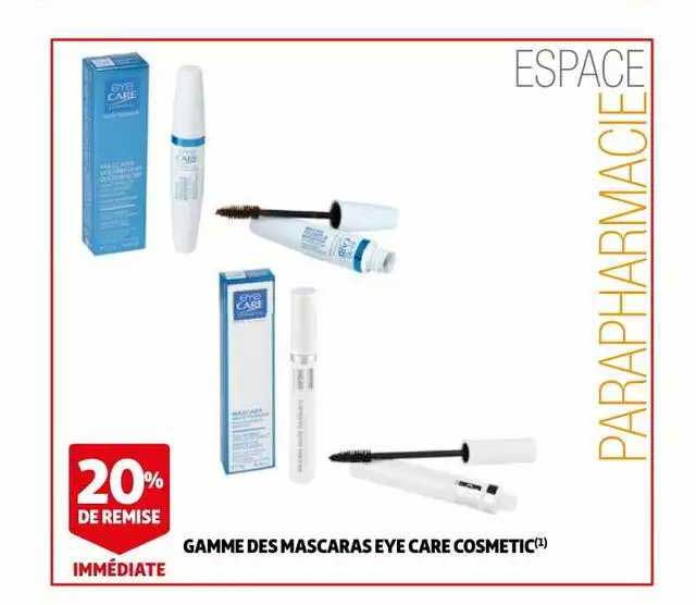 gamme des mascaras eye care cosmetic