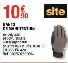Gants De Manutention Site