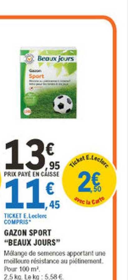 Gazon Sport "beaux Jours"