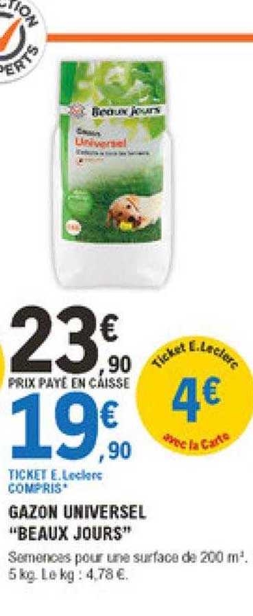 Gazon Universel "beaux Jours"