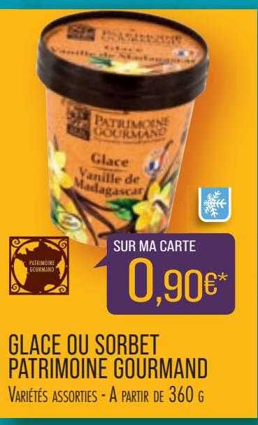 Glace Ou Sorbet Patrimoine Gourmand