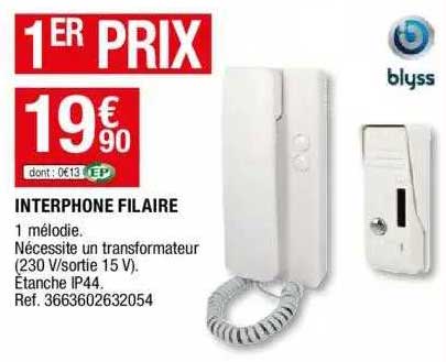 interphone filaire