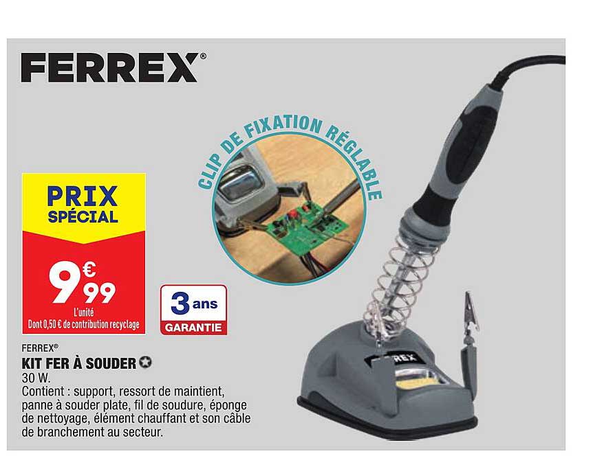 kit fer à souder ferrex