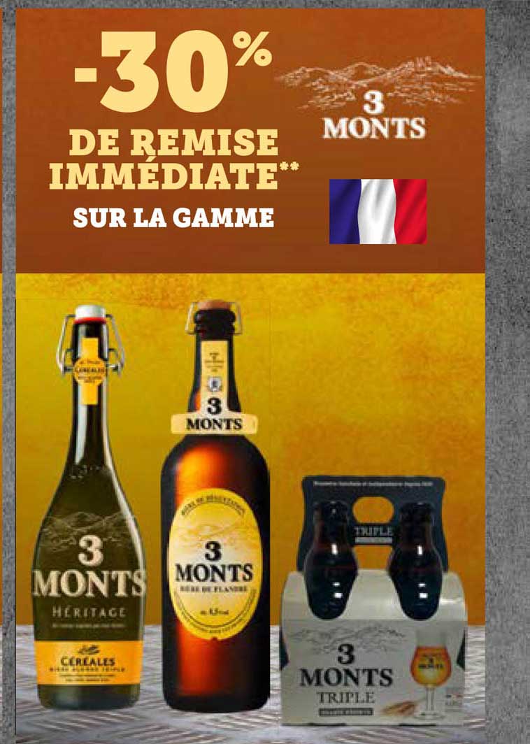 la gamme 3 monts