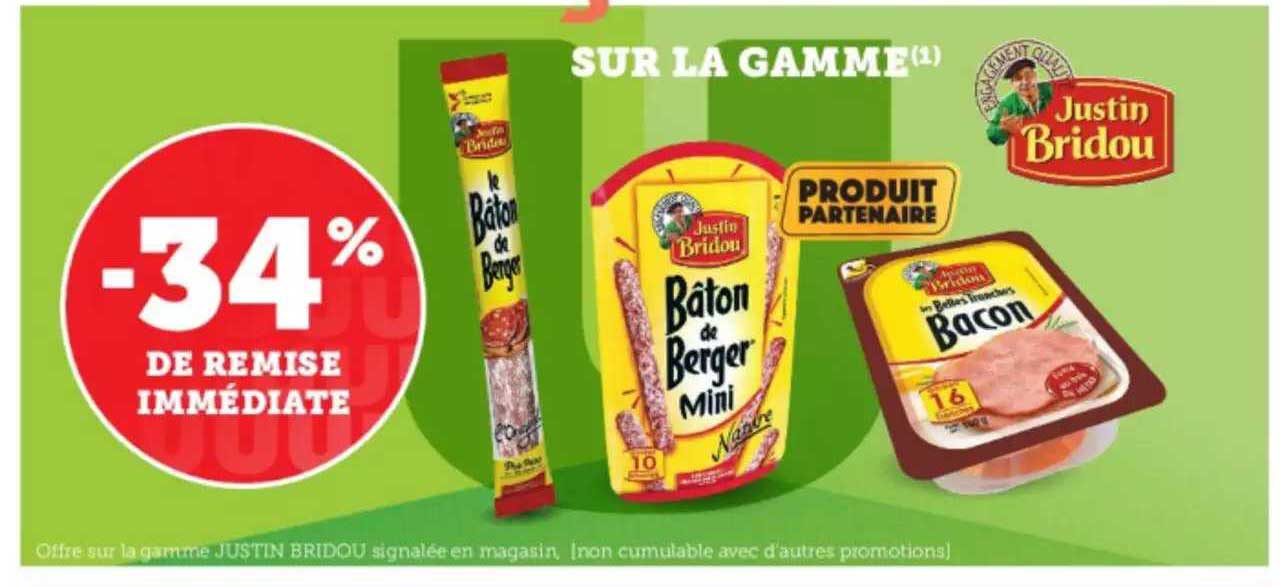 la gamme justin bridou