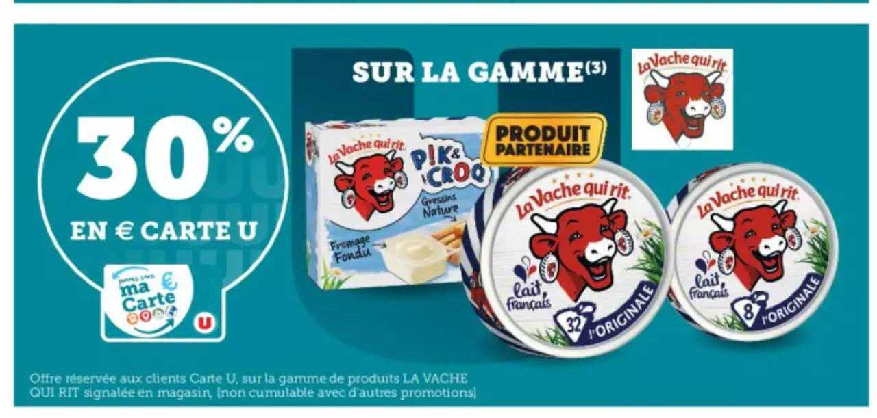 la gamme la vache qui rit