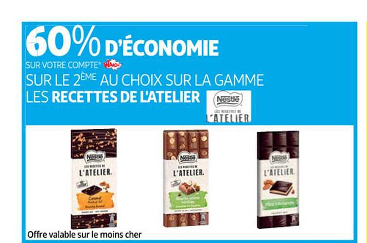 La Gamme Les Recettes De L'atelier Nestlé