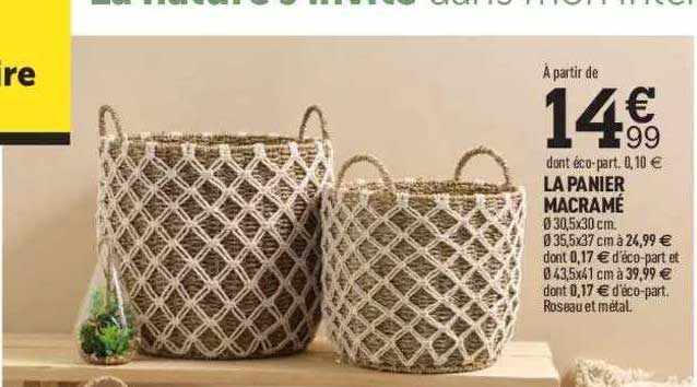 La Panier Macramé