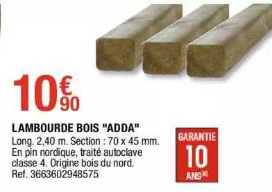 lambourde bois "adda"