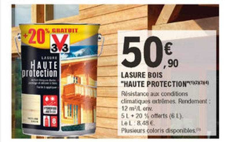 Lasure Bois "haute Protection" V33