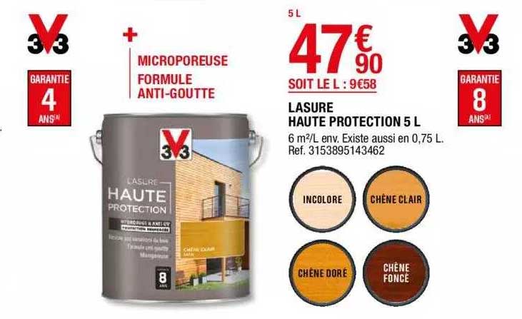 Lasure Haute Protction 5l V33