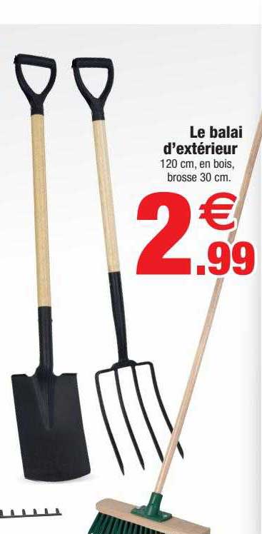 le balai d'extérieur