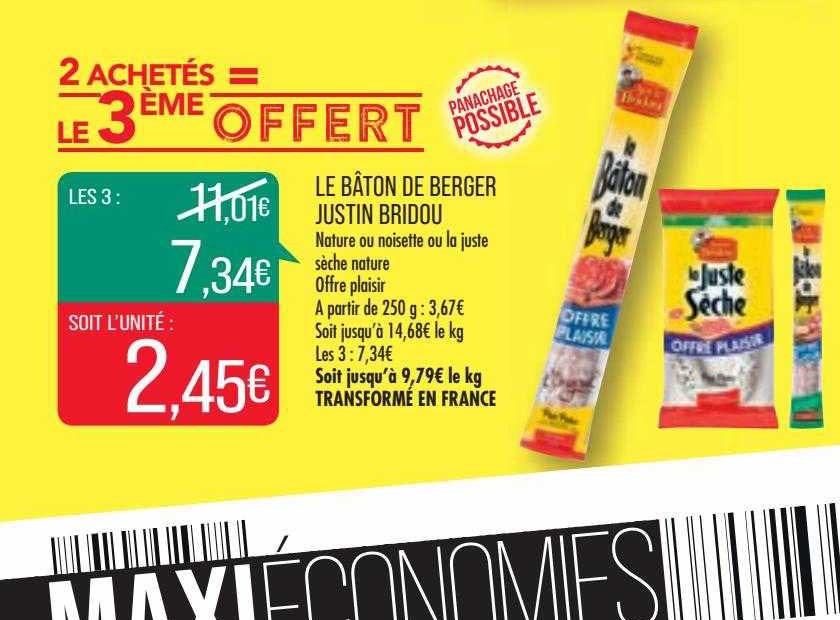le bâton de berger justin bridou