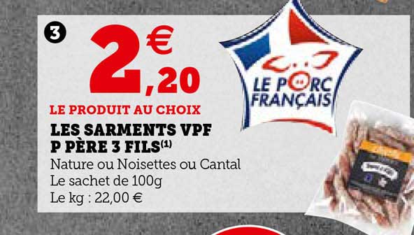 les sarments vpf p père 3 fils