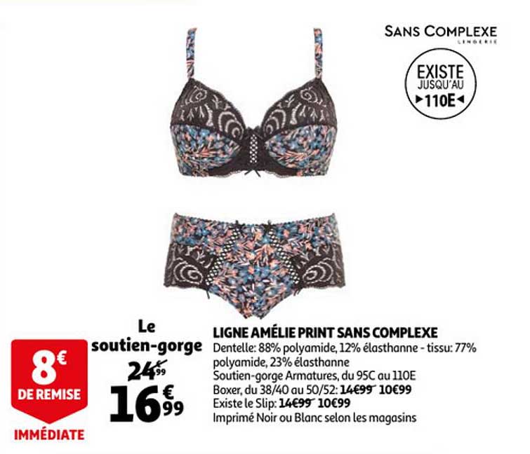 ligne amélie print sans complexe