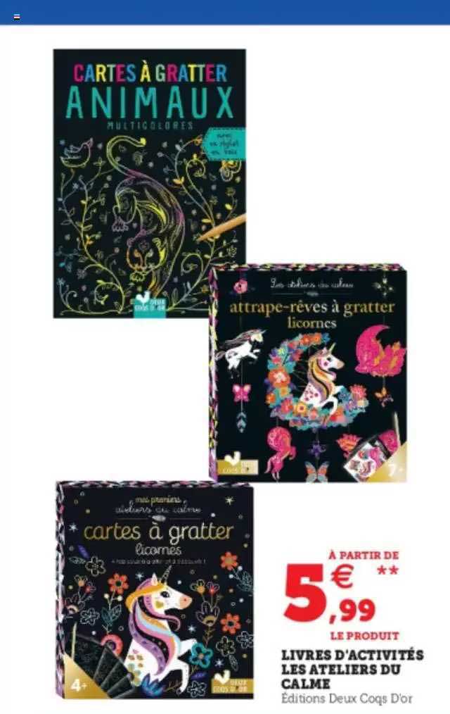 livres d'activités les ateliers du calme