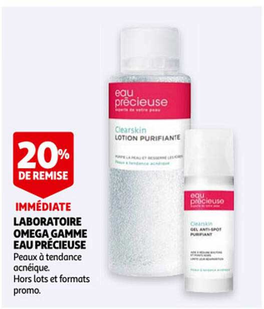 Laboratoire Oméga Gamme Eau Précieuse
