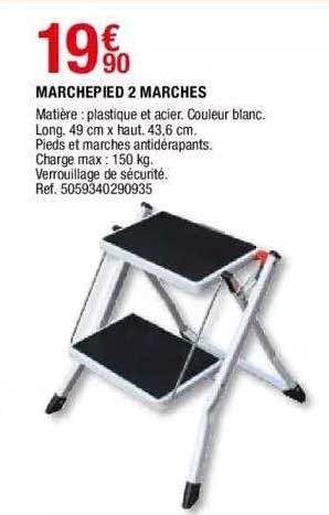 Marchepied 2 Marches