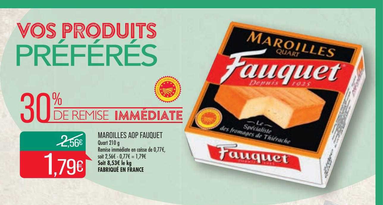 marouilles aop fauquet