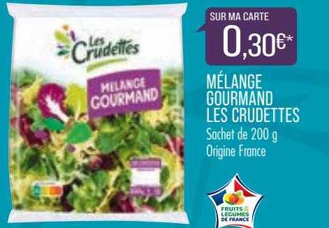 Mélange Gourmand Les Crudettes