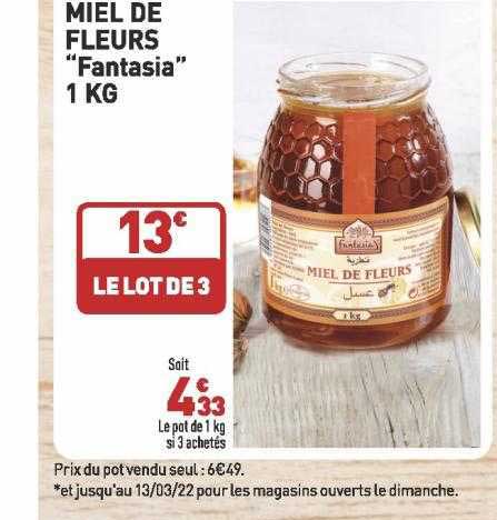 miel de felurs "fantasia"