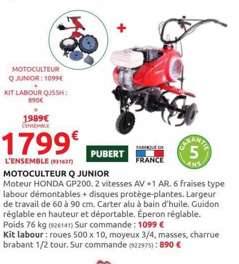 motoculteur q junior pubert