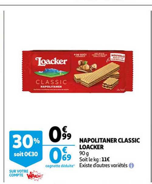Napolitaner Classic Loacker