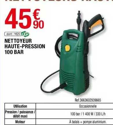 nettoyeur haute-pression 100 bar