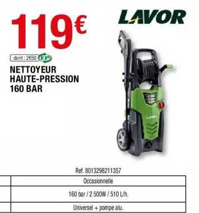 nettoyeur haute-pression 160 bar lavor