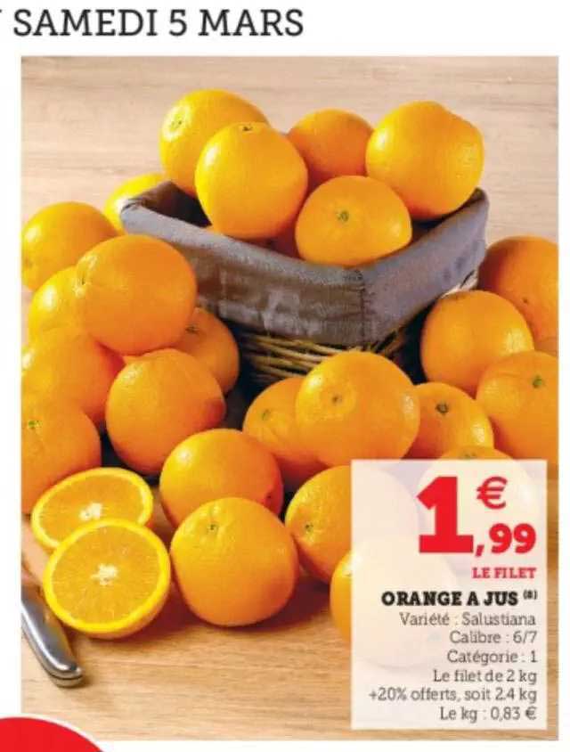 orange à jus salustiana