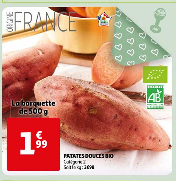 Patates Douces Bio