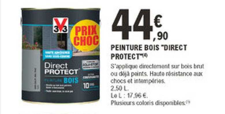 peinture bois "direct protect" v33