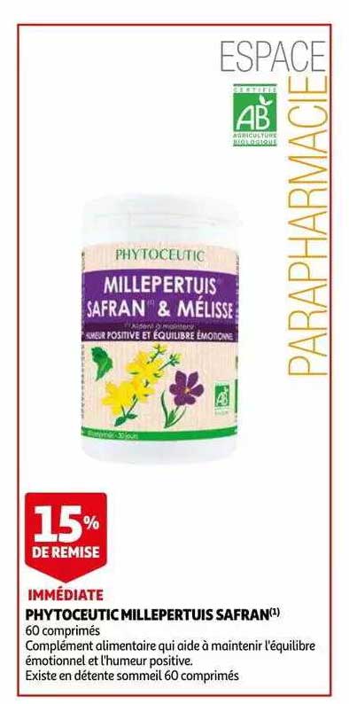 phytoceutic millepertuis safran