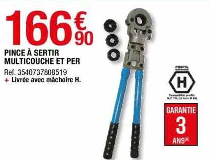 Pince à Sertir Multicouche Et Per